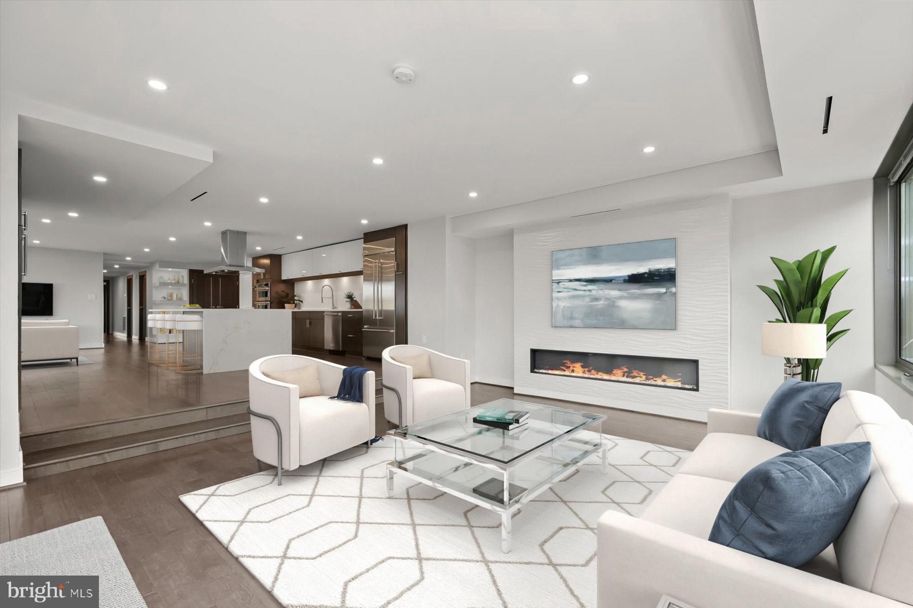 2501 M Street Northwest, Unit 612 Washington, DC 20037 - Photo 13 of 44 a living room with furniture