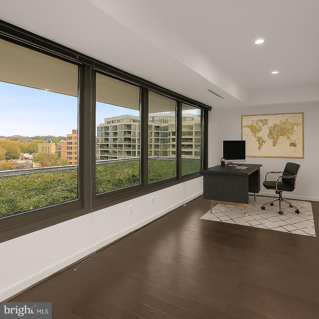 2501 M Street Northwest, Unit 612 Washington, DC 20037 - Photo 22 of 44 a very nice looking room with a large window