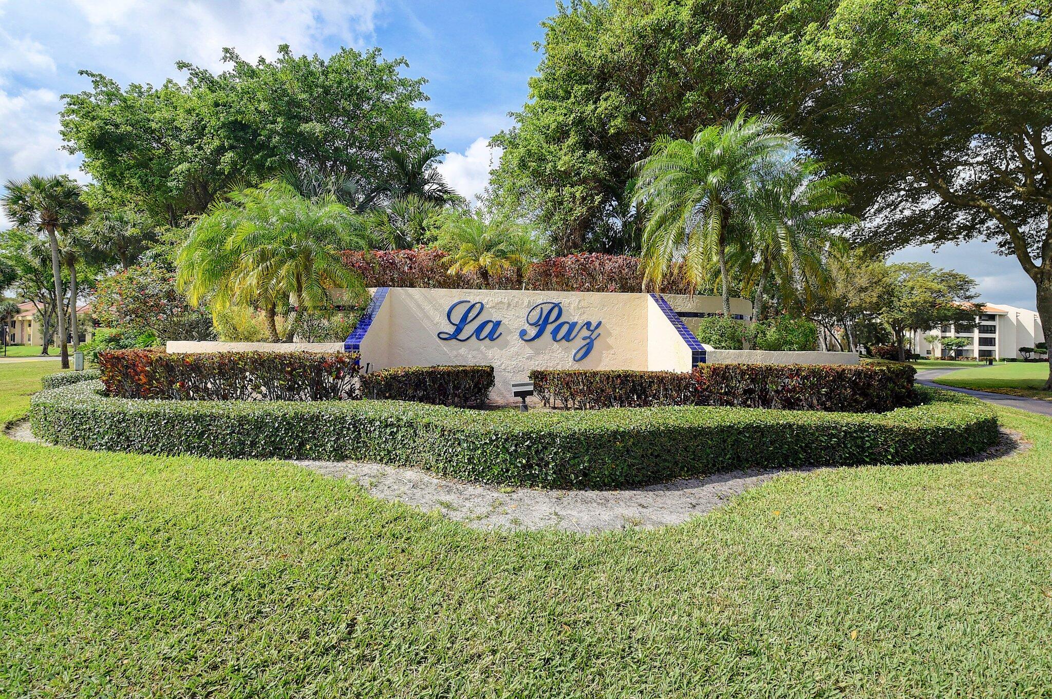 7448 La Paz Boulevard, Unit 102 Boca Raton, FL 33433 - Photo 22 of 23 WELCOME HOME