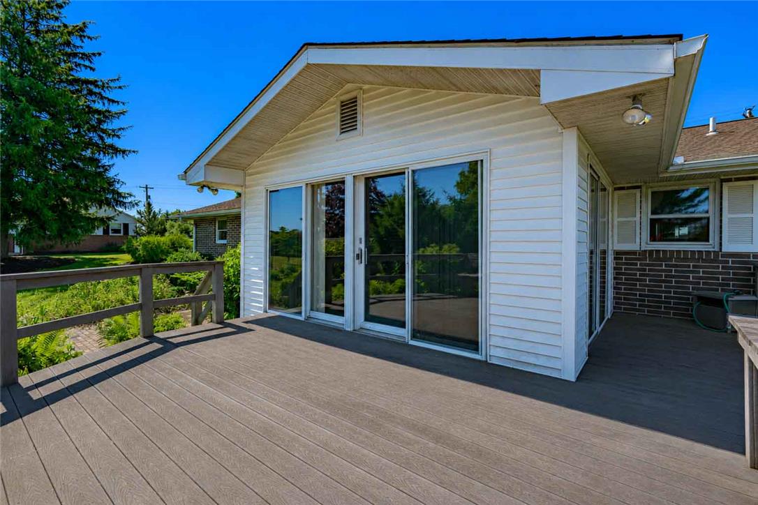 4815 Mill Road Schnecksville, PA 18078 - Photo 40 of 48 A spacious deck extends from the home, offering an ideal setting for outdoor enjoyment.