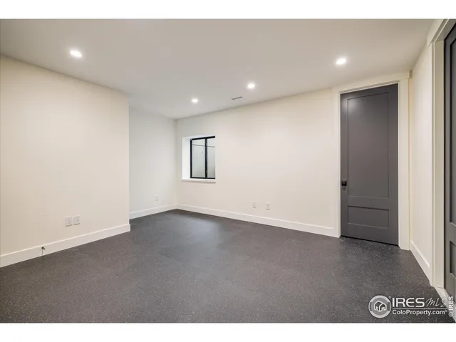 a view of empty room