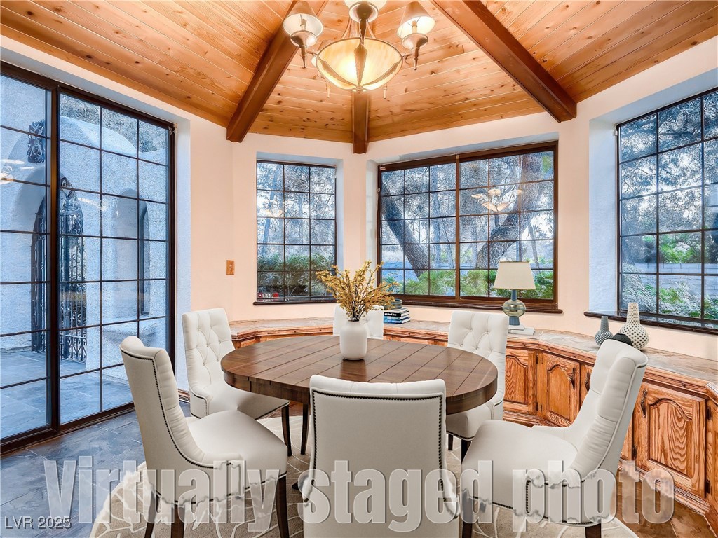 1 Quail Run Road Henderson, NV 89014 - Photo 24 of 82 Kitchen dining-Virtually staged photo