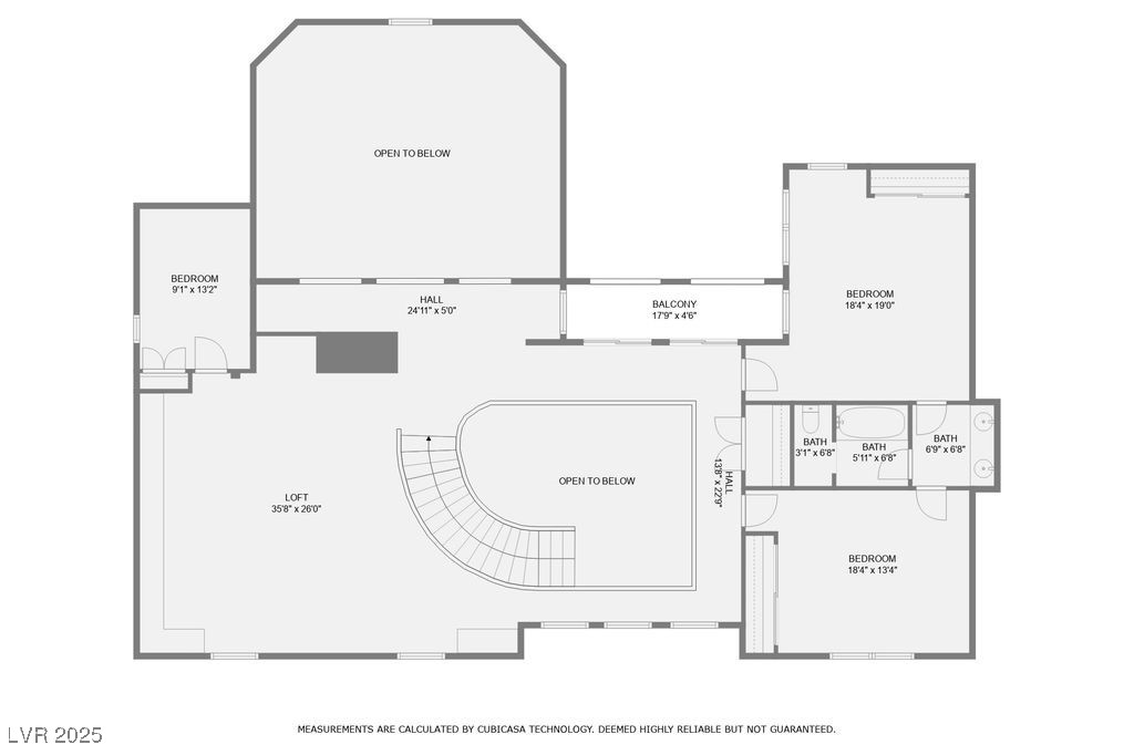 1 Quail Run Road Henderson, NV 89014 - Photo 81 of 82 2nd Floor Representative Floor Plan