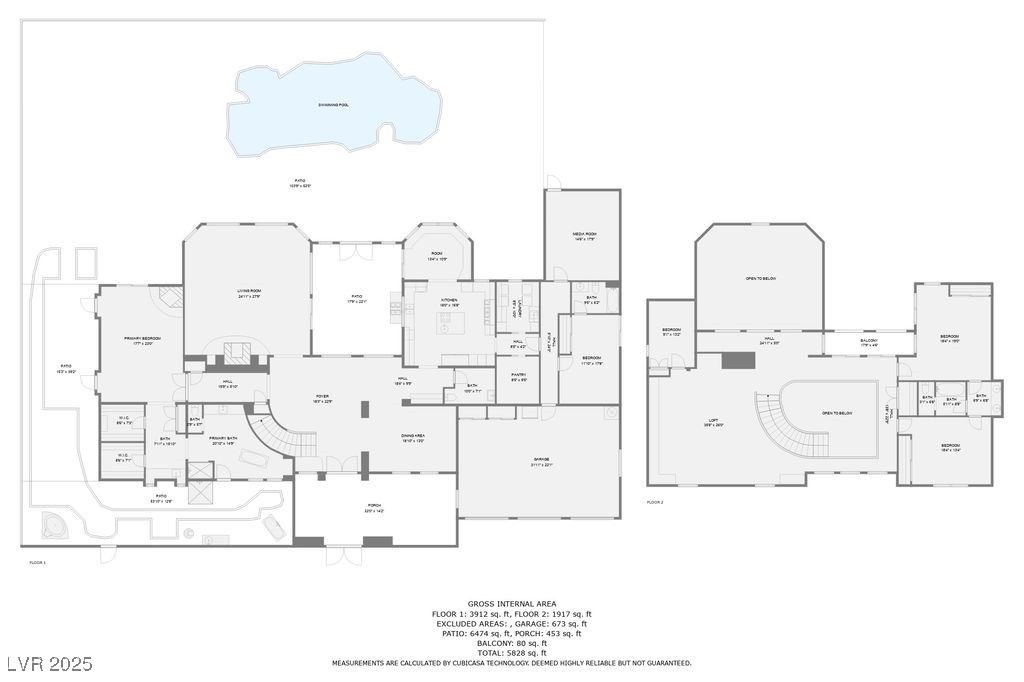 1 Quail Run Road Henderson, NV 89014 - Photo 82 of 82 Representative Floor Plan