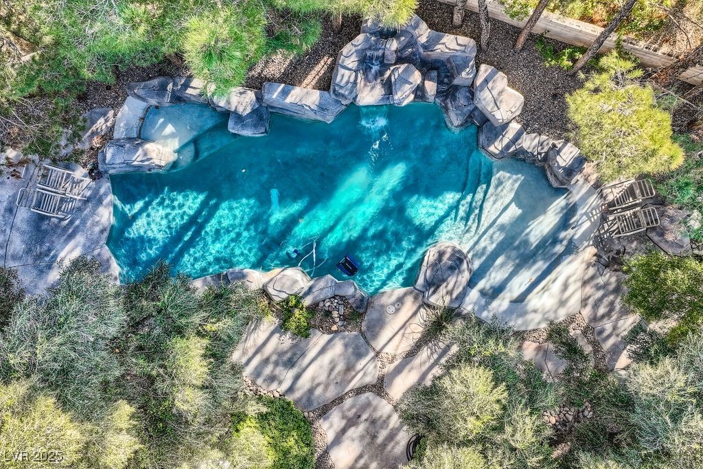 1 Quail Run Road Henderson, NV 89014 - Photo 58 of 82 Aerial view of pool