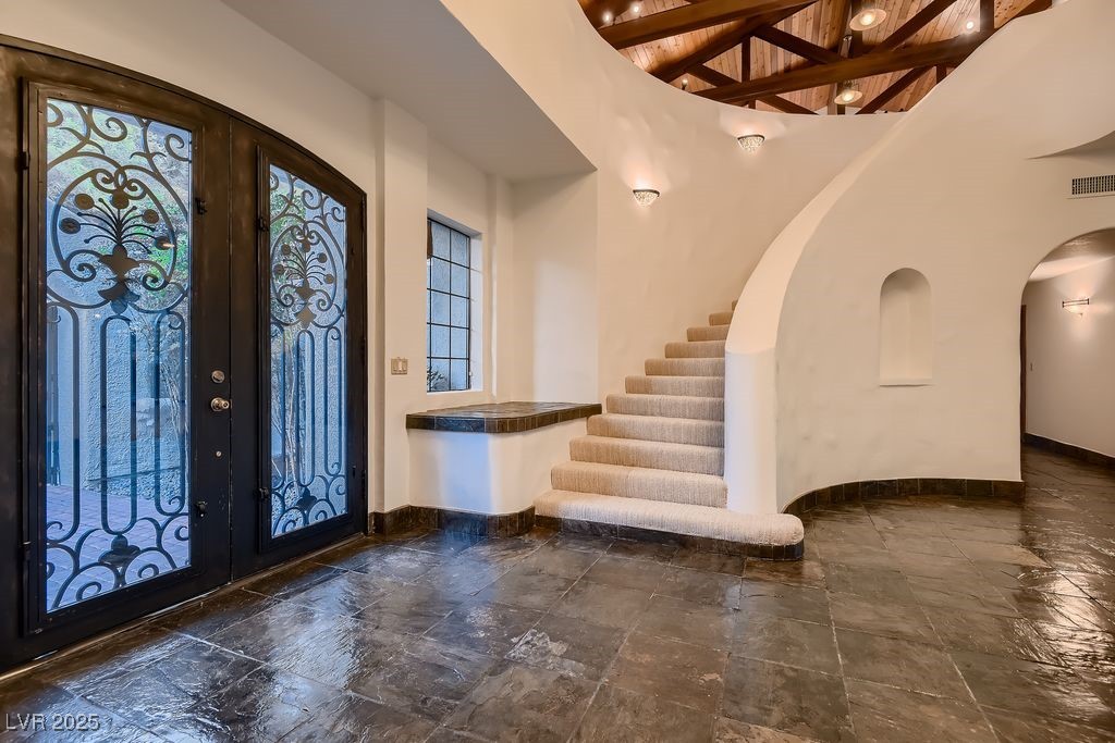 1 Quail Run Road Henderson, NV 89014 - Photo 6 of 82 Elegant custom made dual entry doors