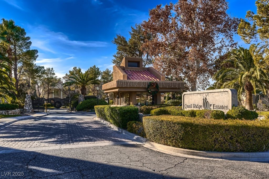 1 Quail Run Road Henderson, NV 89014 - Photo 73 of 82 Quail Ridge Estates Guard Gated Entry