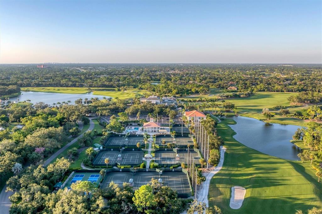 17 Bayhead Lane Osprey, FL 34229 - Photo 45 of 47 an aerial view of a city with houses