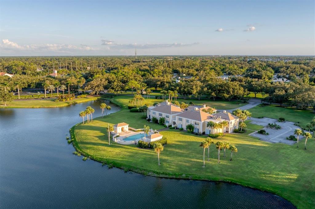 17 Bayhead Lane Osprey, FL 34229 - Photo 46 of 47 an aerial view of a house with a ocean view