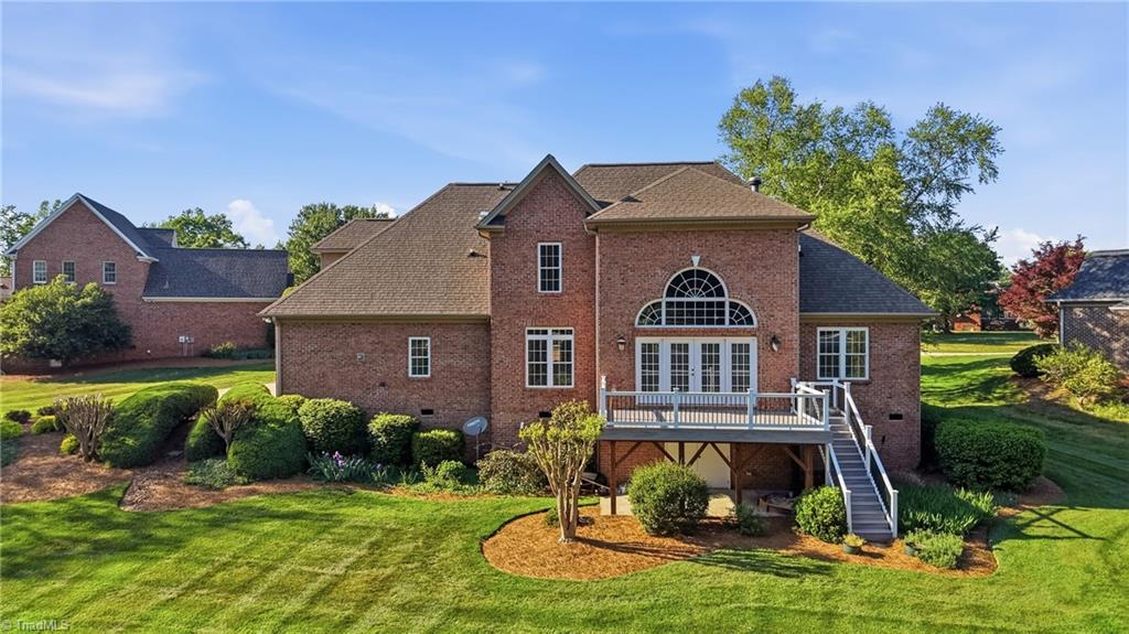 7492 Bethel View Court Oak Ridge, NC 27310 - Photo 39 of 46 Exterior Back
