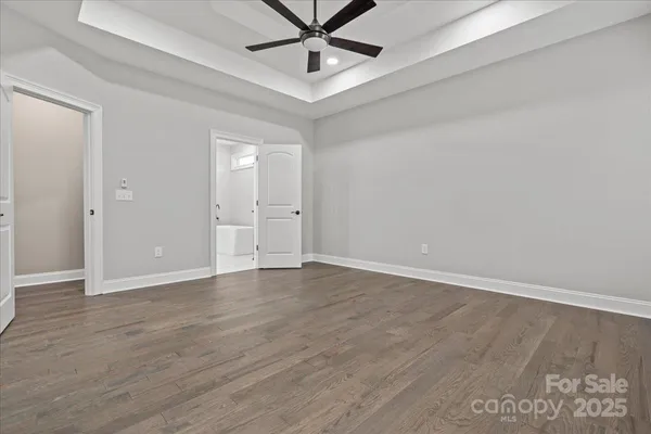 wooden floor in an empty room