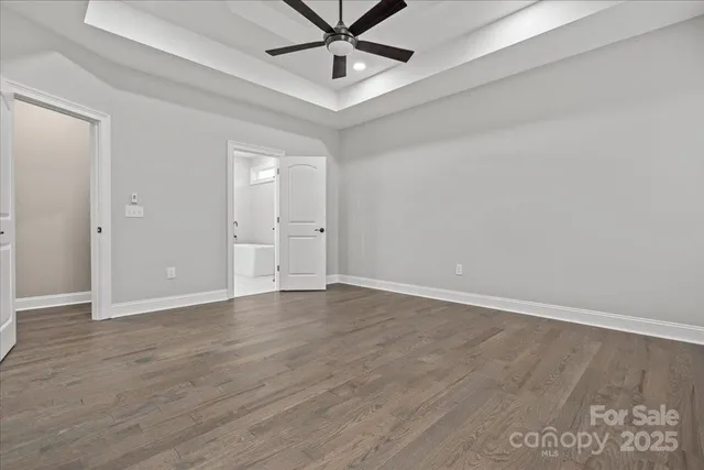 wooden floor in an empty room