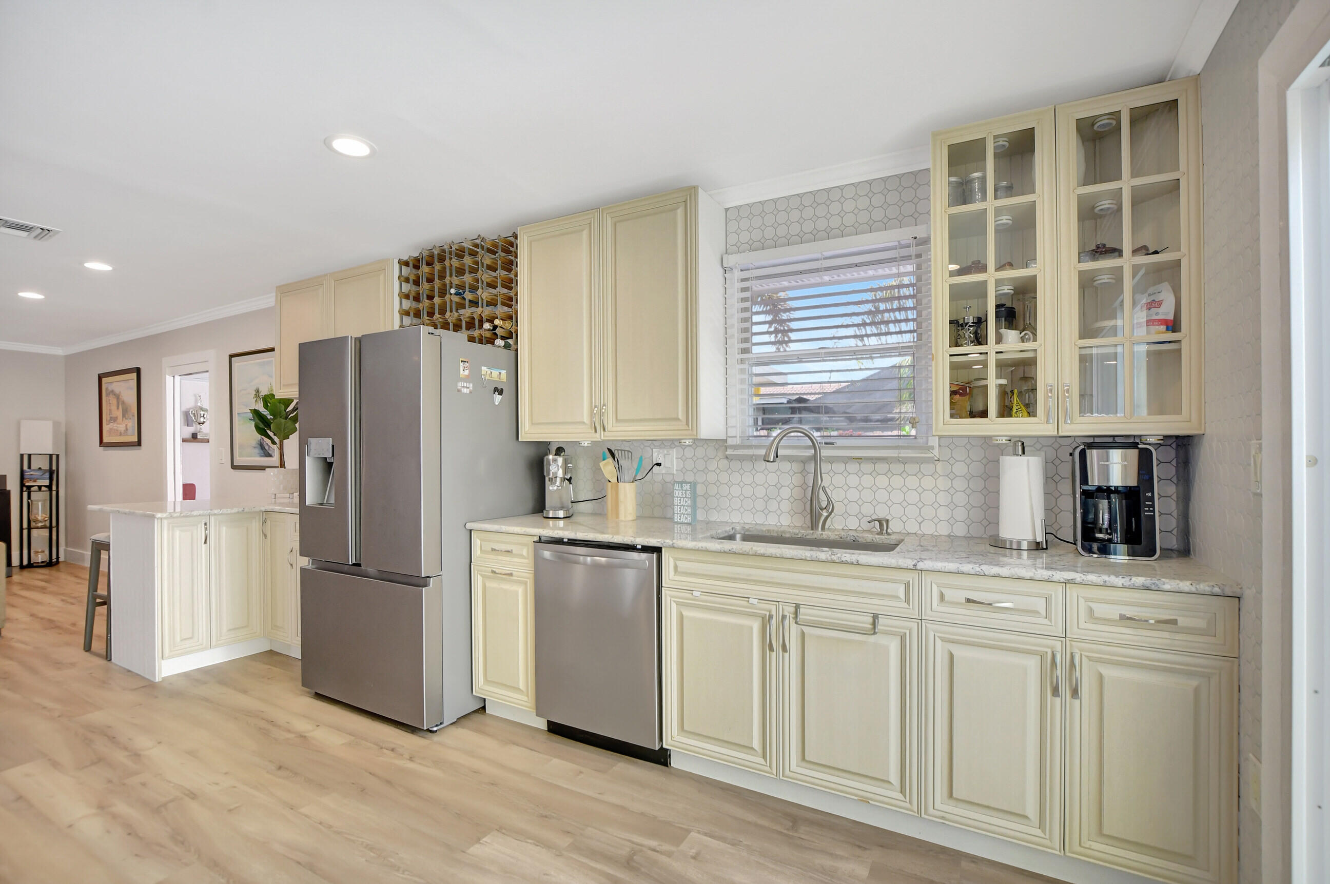 1599 Isabel Este Road Boca Raton, FL 33486 - Photo 7 of 30 REMODELED KITCHEN