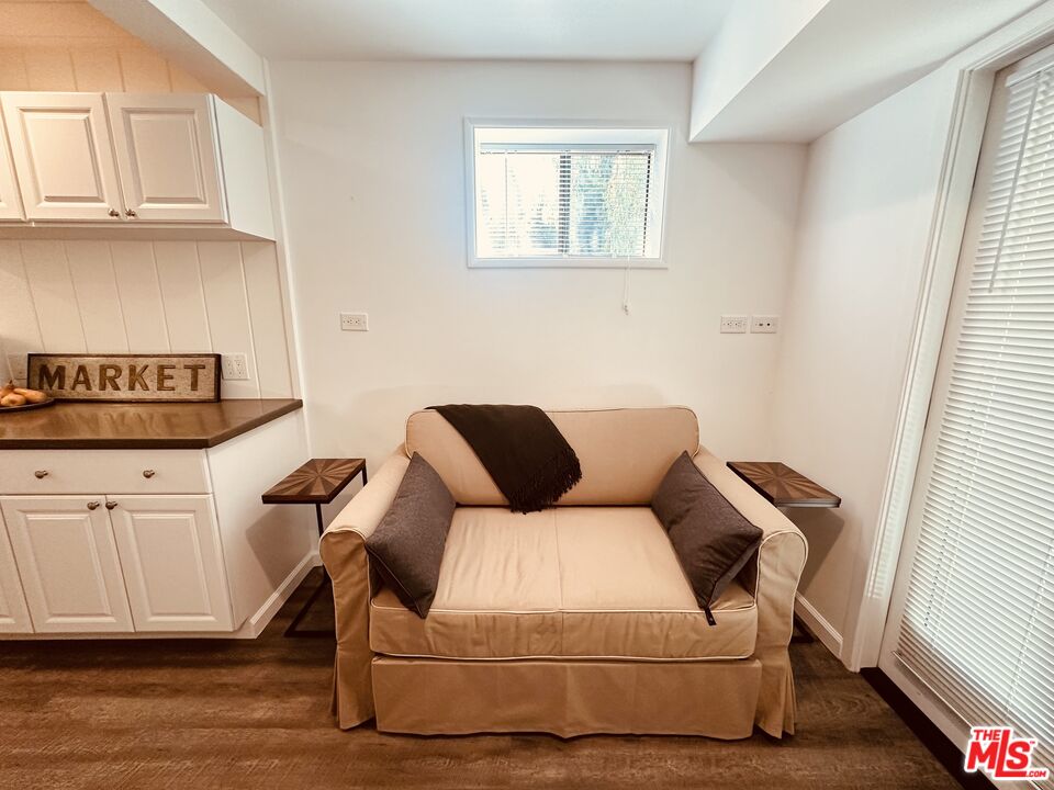 2039 Tuna Canyon Road, Unit B Topanga, CA 90290 - Photo 4 of 19 a bedroom with a bed and a window