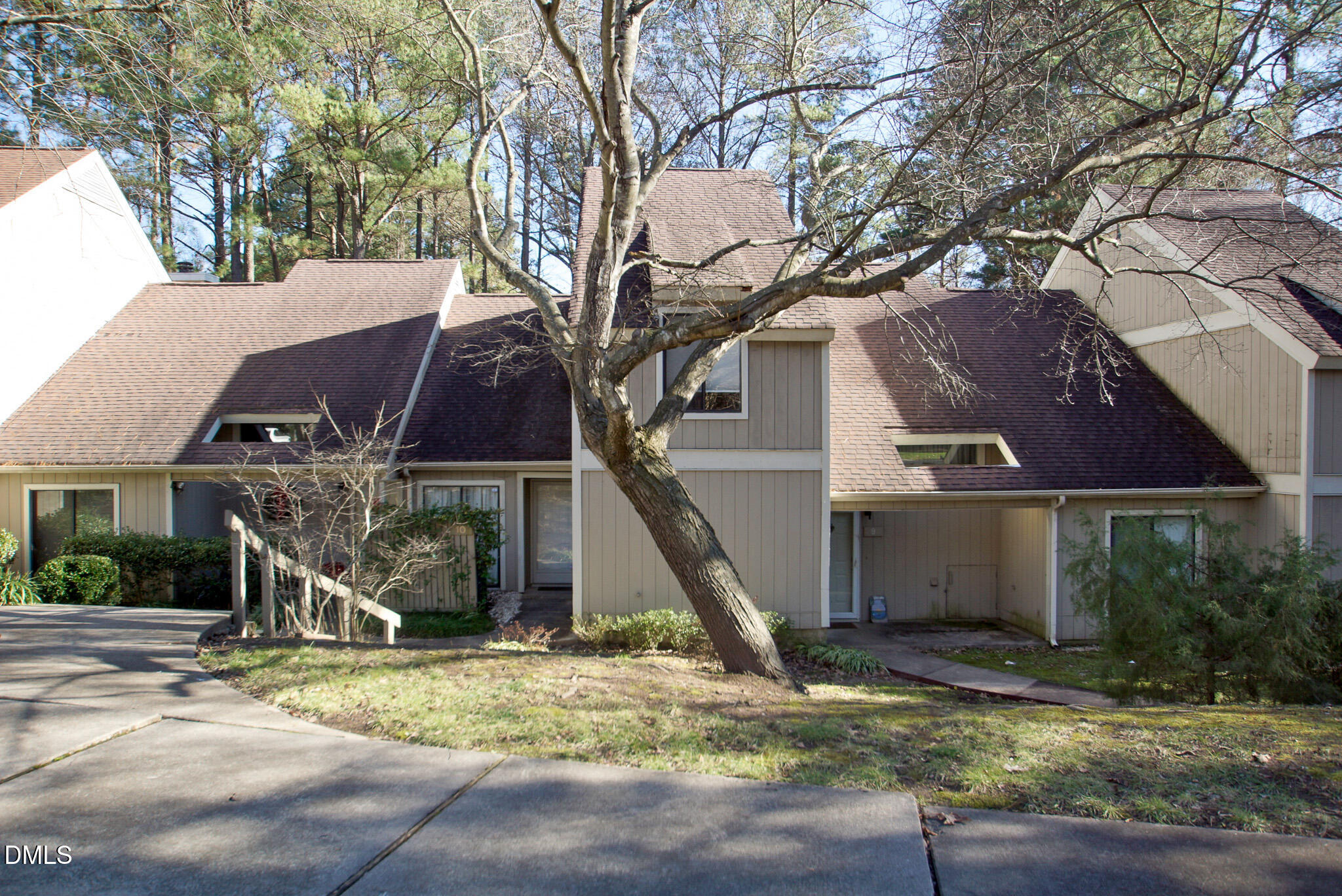 4101 Five Oaks Drive, Unit 10 Durham, NC 27707 - Photo 2 of 29 a view of a house with backyard
