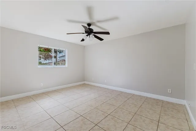 a view of room with window