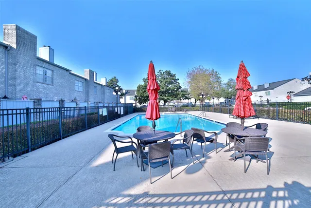 a outdoor space with chairs