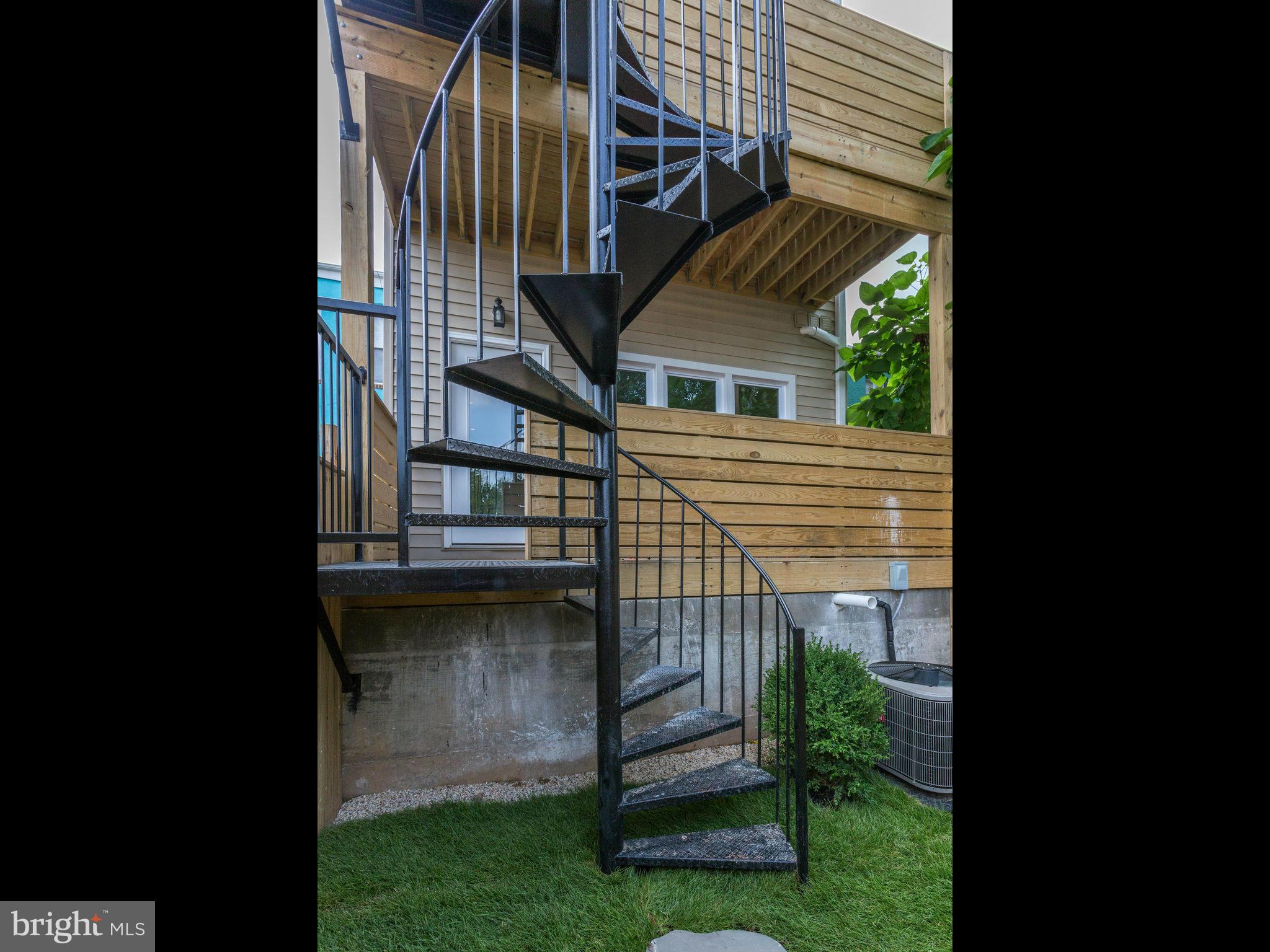 61 N Street Northwest, Unit 2 Washington, DC 20001 - Photo 28 of 28 Stairs to parking