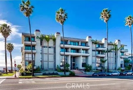 front view of a building with a street