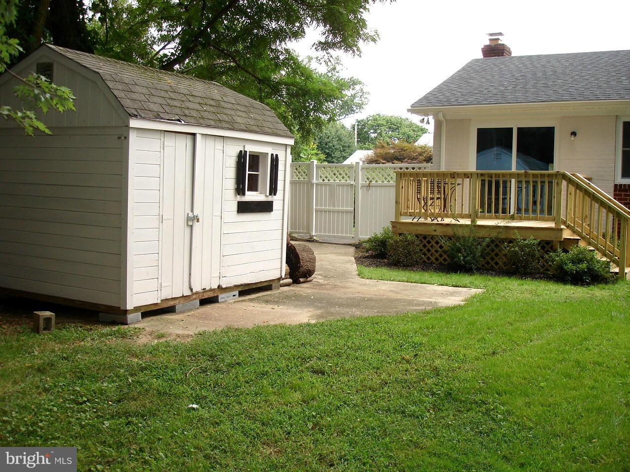 9138 Covered Bridge Road Baltimore, MD 21234 - Photo 28 of 30 LARGE FENCED YARD / SHED/ DECK