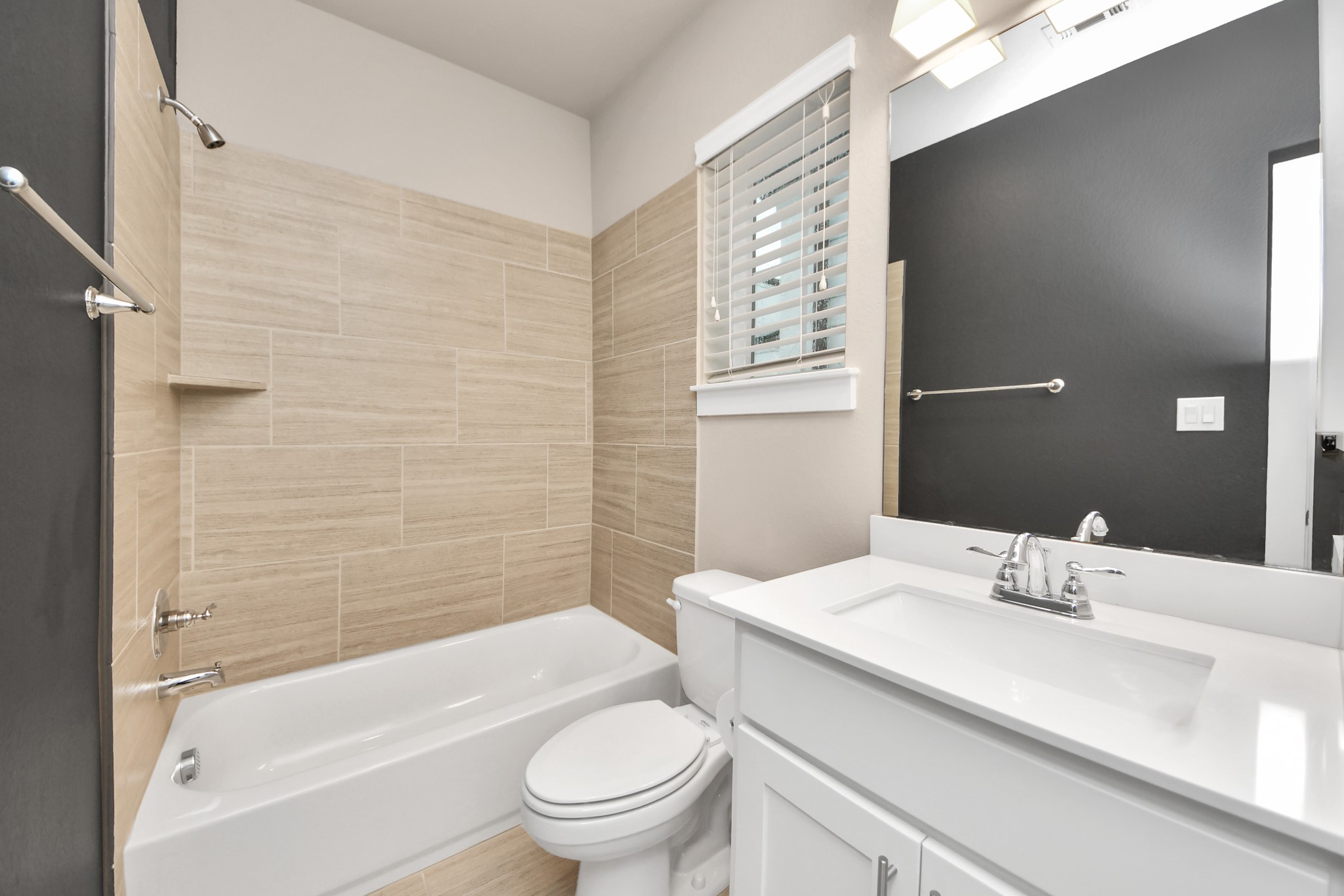 2704 Freund Street Houston, TX 77003 - Photo 24 of 45 a bathroom with a sink toilet and shower