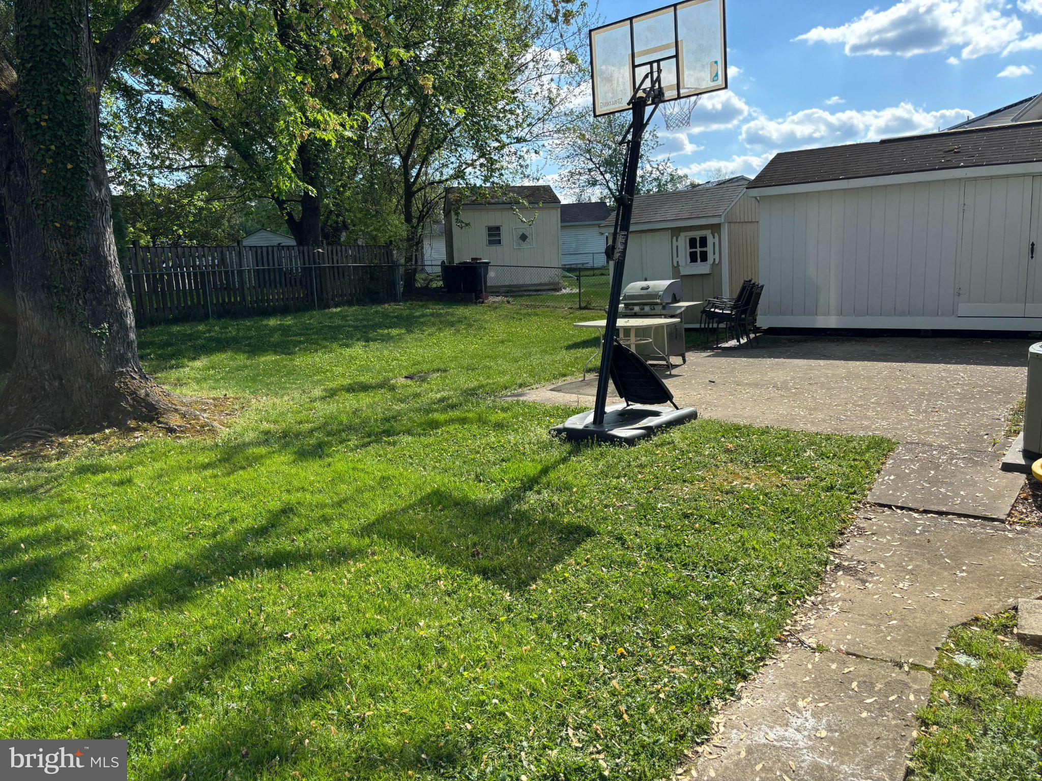 977 Fall Cir Way Gambrills, MD 21054 - Photo 6 of 6 Rear Yard with large concrete patio