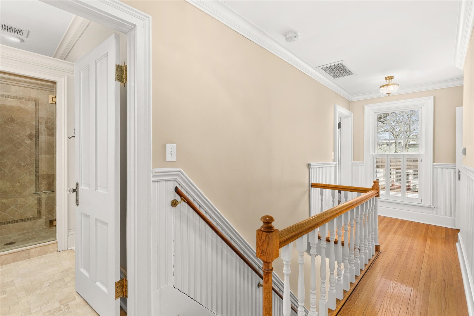 540 Pearl Street Ottawa, IL 61350 - Photo 42 of 70 a view of a hallway with wooden floor and entryway
