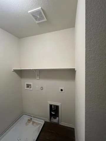 a room with storage