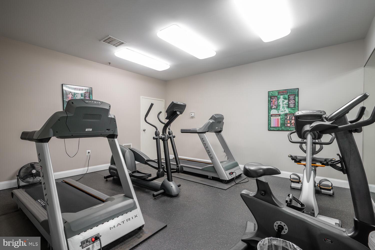 10328 Sager Avenue, Unit 217 Fairfax, VA 22030 - Photo 28 of 42 a view of a room with gym equipment