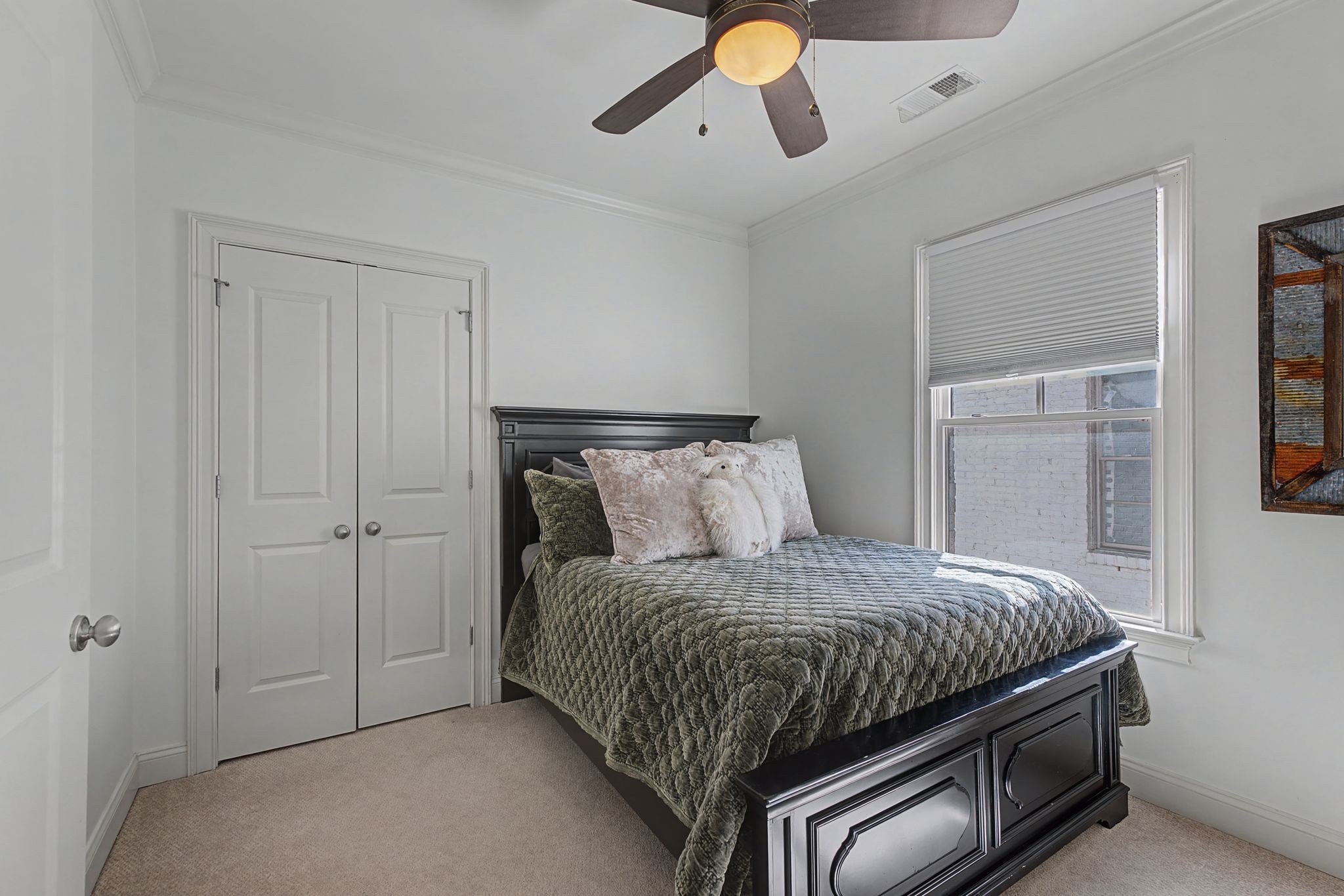 4108 A Lone Oak Road Nashville, TN 37215 - Photo 22 of 36 a bedroom with a bed and painted walls