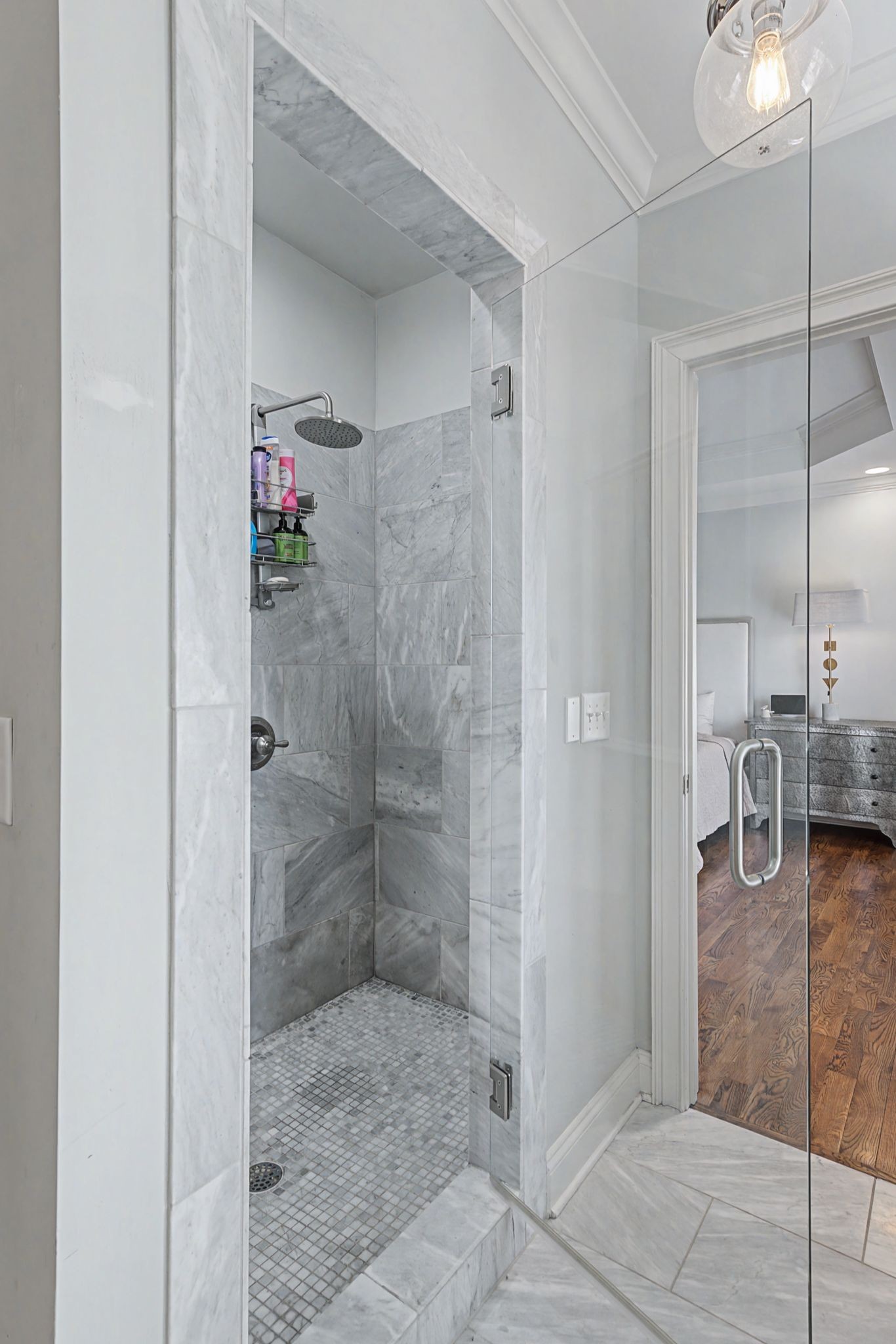 4108 A Lone Oak Road Nashville, TN 37215 - Photo 27 of 36 a bathroom with a shower