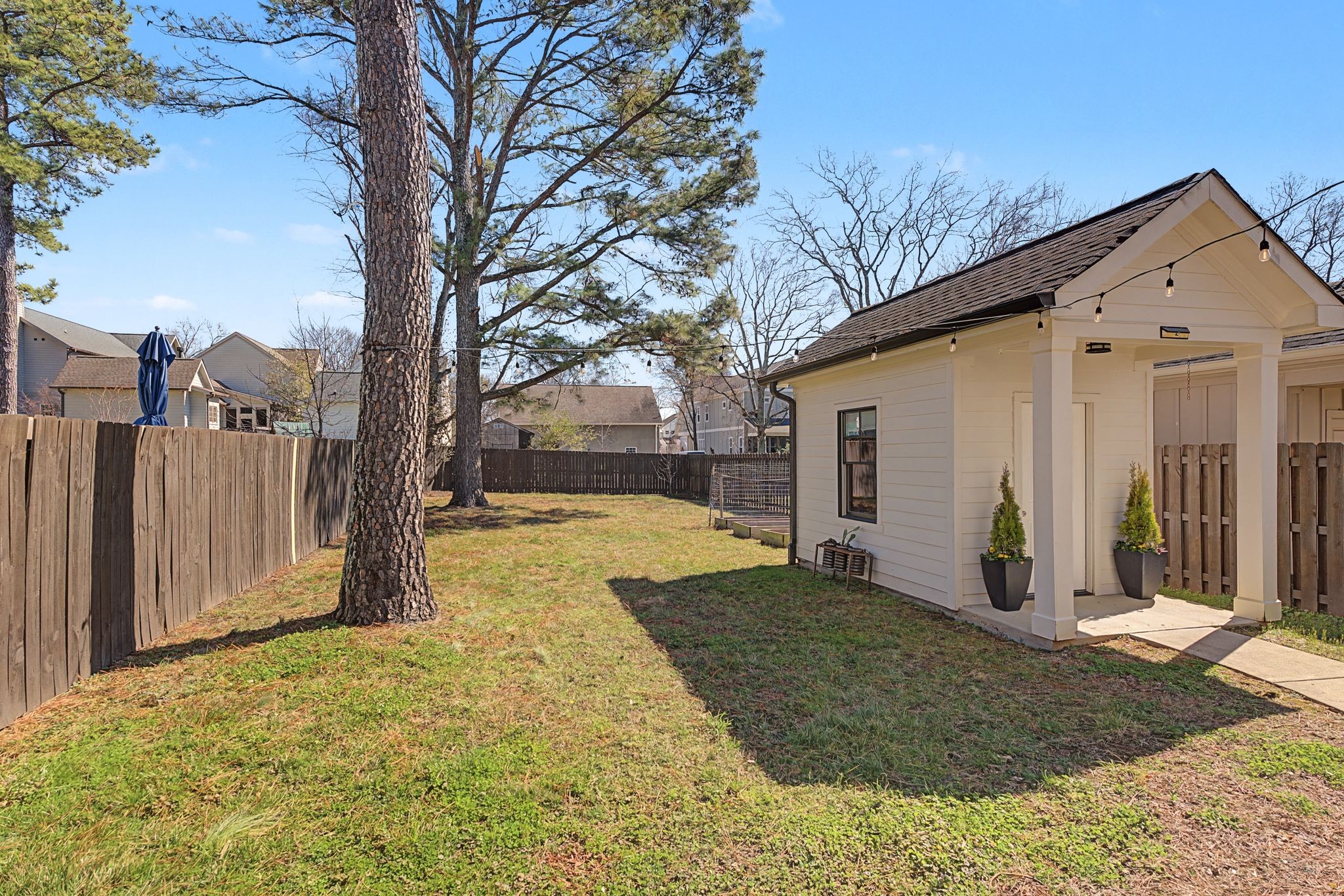 4108 A Lone Oak Road Nashville, TN 37215 - Photo 33 of 36 a view of a house with backyard and trees