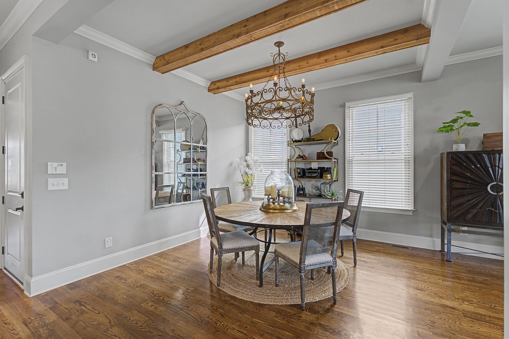 4108 A Lone Oak Road Nashville, TN 37215 - Photo 6 of 36 a view of a dining room with furniture and wooden floor