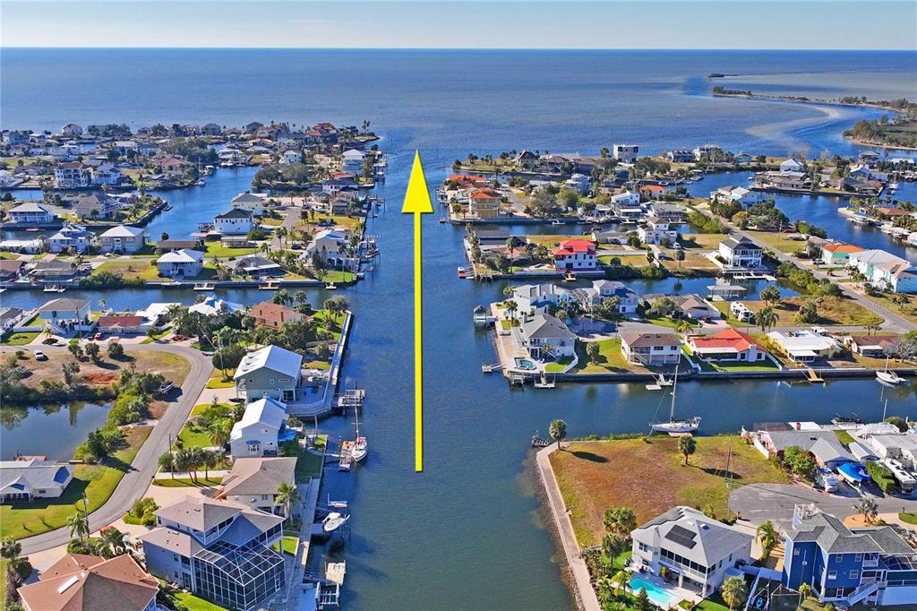 8 6th Isle Drive Hernando Beach, FL 34607 - Photo 11 of 12 an aerial view of a city