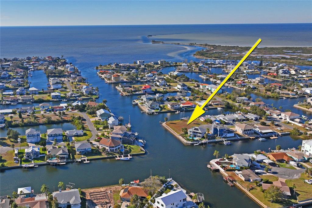 8 6th Isle Drive Hernando Beach, FL 34607 - Photo 12 of 12 an aerial view of a city