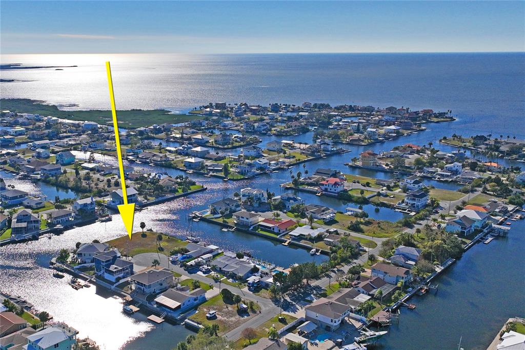 8 6th Isle Drive Hernando Beach, FL 34607 - Photo 10 of 12 an aerial view of multiple house