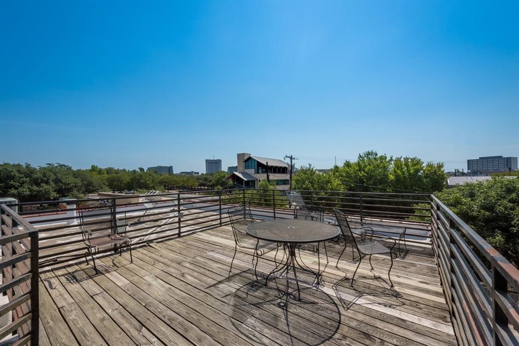 2700 Live Oak Street, Unit 101 Dallas, TX 75204 - Photo 13 of 29 a view of a terrace with seating space