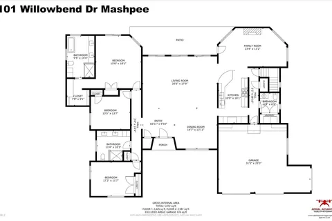 $1,900,000 | 101 Willowbend Drive, Mashpee, MA 02649