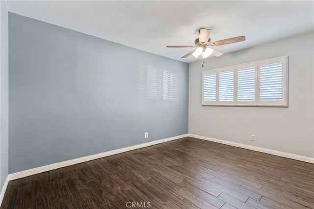 a view of a city street from a house