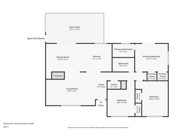 a view of a garden with plants and trees