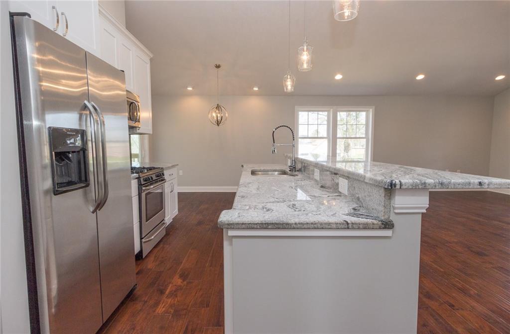 155 Spring Hill Road Aliquippa, PA 15001 - Photo 5 of 18 Stainless Steel appliances, pendant lighting, soft close doors and drawers and beautiful granite!