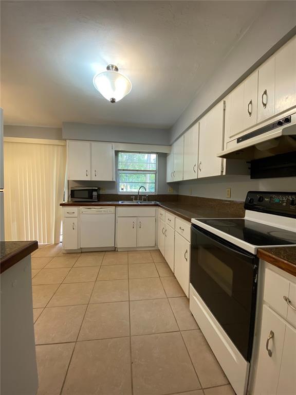 253 Northwest 3rd Street Micanopy, FL 32667 - Photo 15 of 22 a kitchen with a stove a sink and a microwave