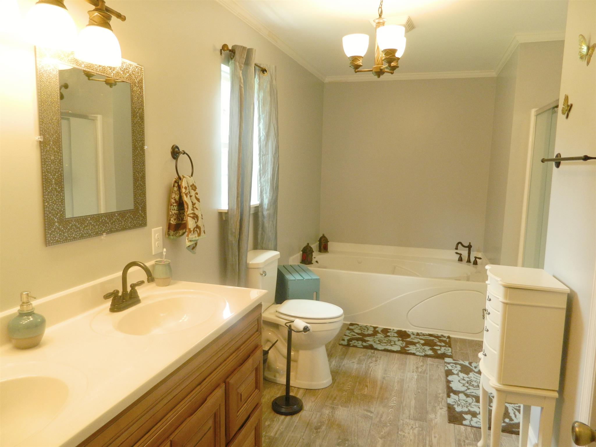 430 Kaiser Road Dickson, TN 37055 - Photo 13 of 13 a bathroom with a sink and a mirror