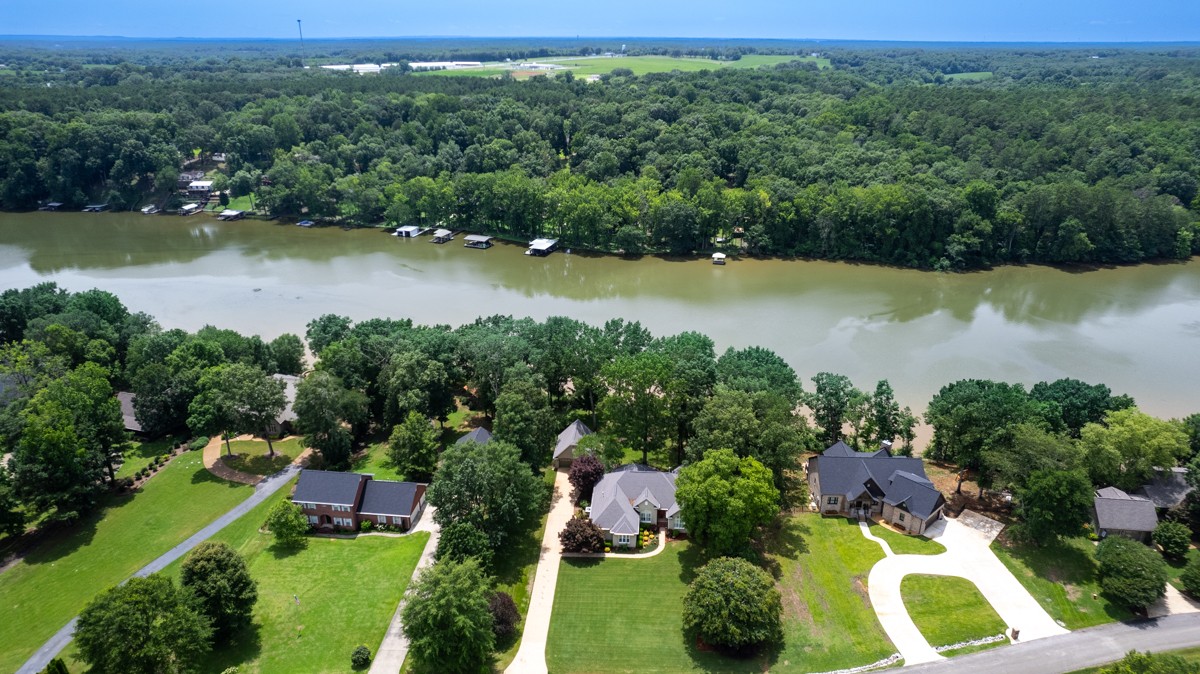 332 Riverfront Road Rogersville, AL 35652 - Photo 49 of 52 an aerial view of multiple house