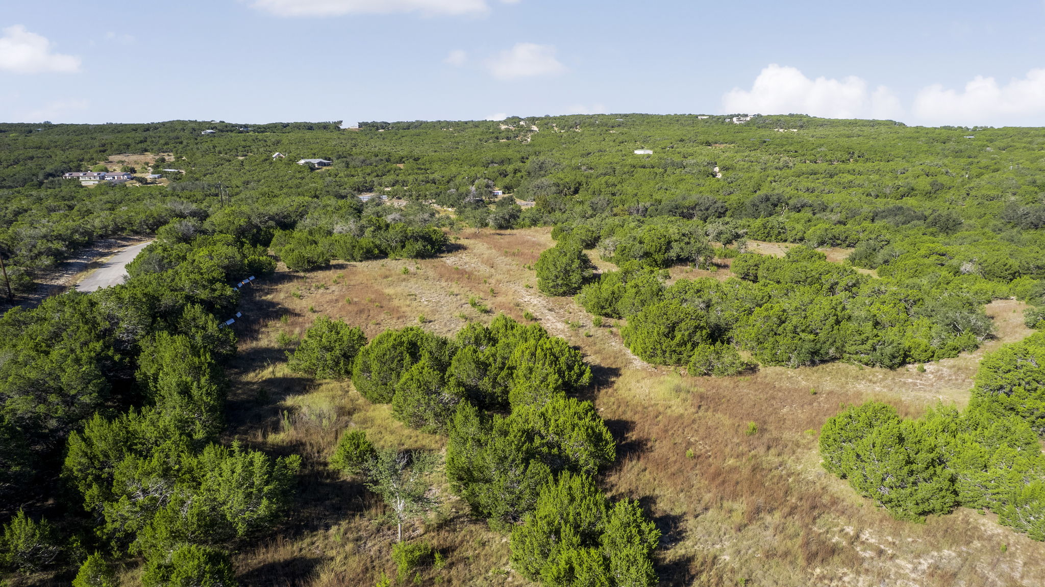 2021 Stagecoach Ranch Road Dripping Springs, TX 78620 - Photo 26 of 35 a view of a green field with lots of bushes