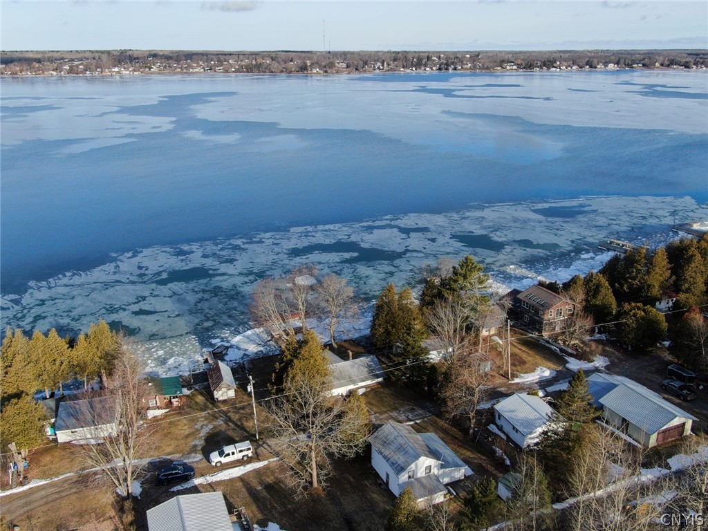 29 Barr Road Oswegatchie, NY 13669 - Photo 27 of 29 Aerial view of the garage and house