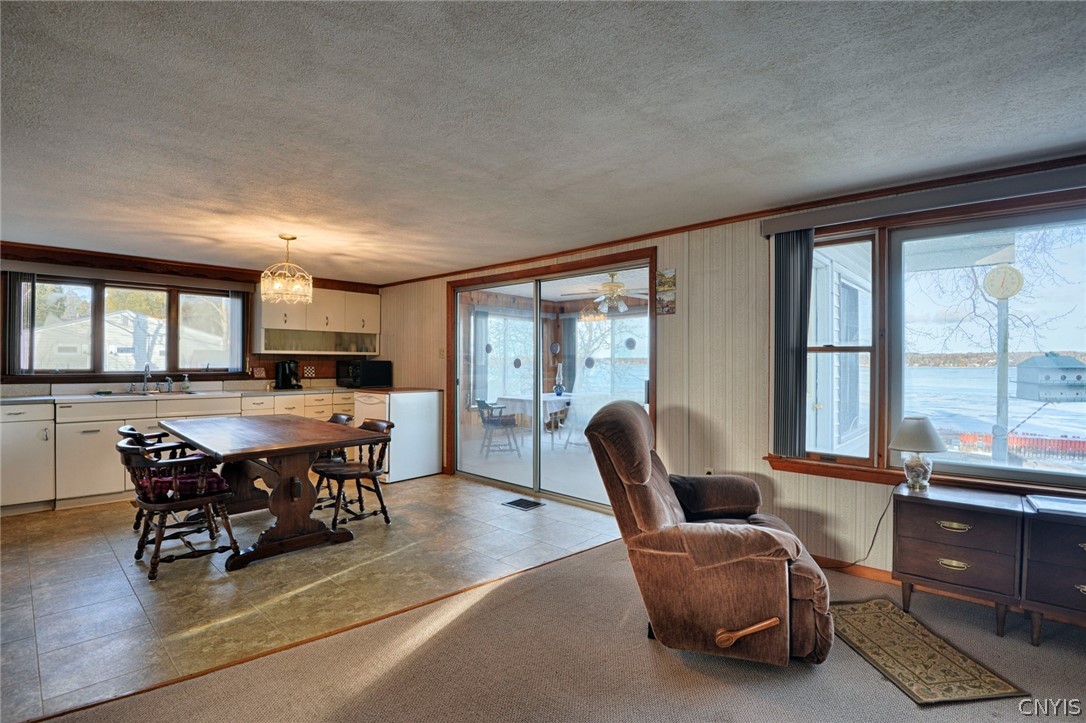 29 Barr Road Oswegatchie, NY 13669 - Photo 10 of 29 Living room and dining