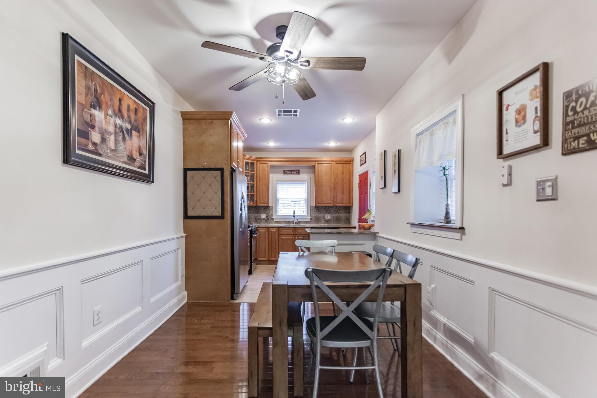 119 West Ritner Street Philadelphia, PA 19148 - Photo 9 of 23 Dining Area with view of Kitchen