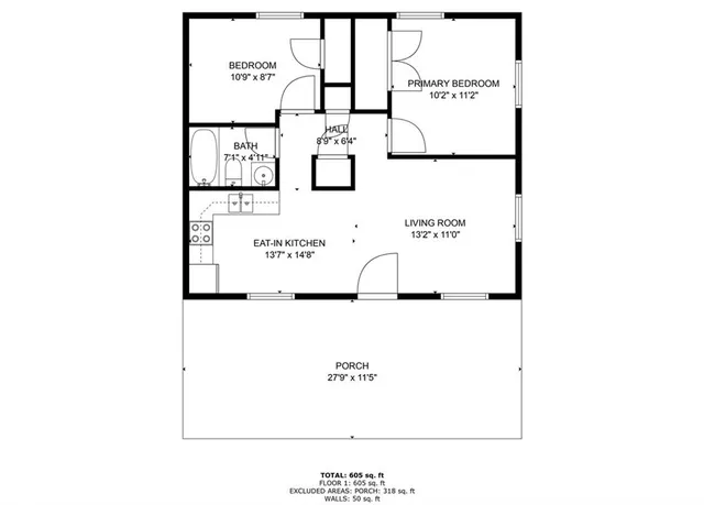 $1,200 | 111 Lambda Street, Unit 4, Belle Chasse, LA 70037