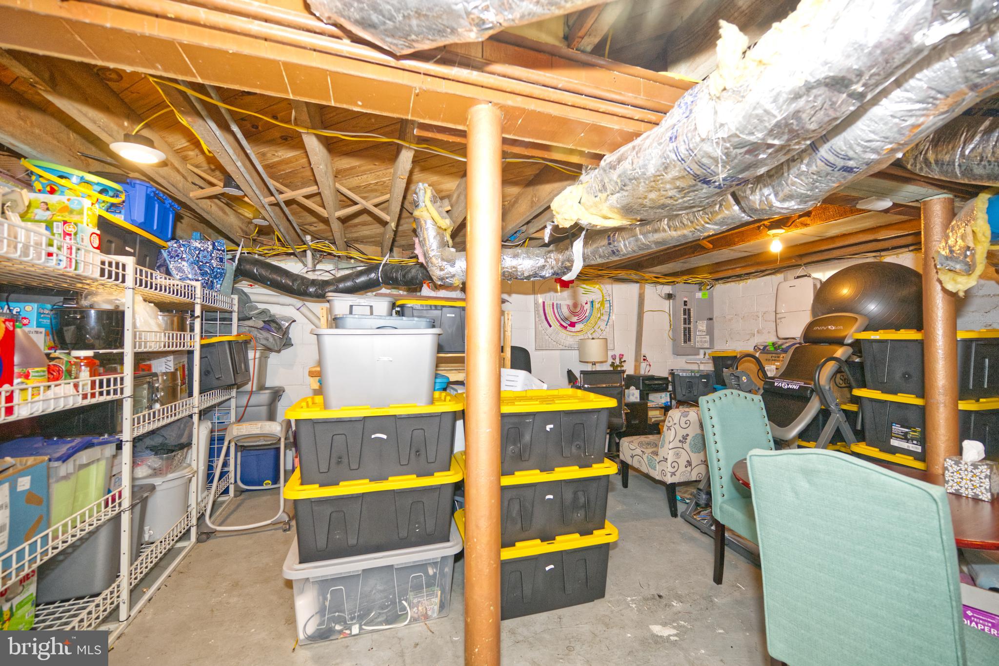 523 North Phillips Street Seaford, DE 19973 - Photo 23 of 25 Unfinished Basement